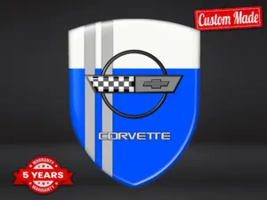 Corvette Vinyle Auto Sur Mesure Résistant Design Moderne